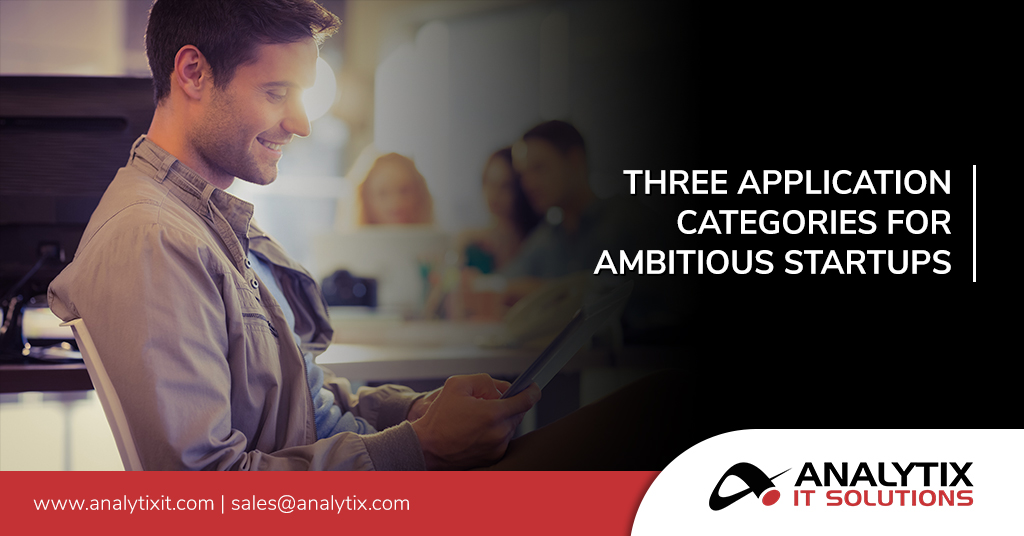 Three Application Categories for Ambitious Startups